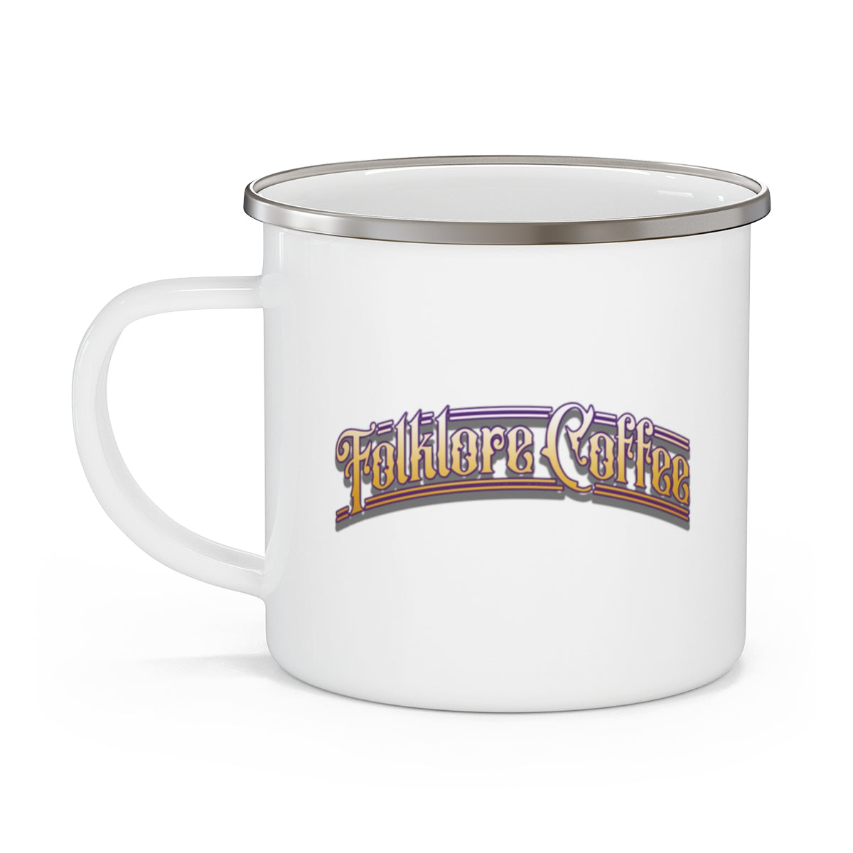 Stainless Enamel 12oz Coffee Mug