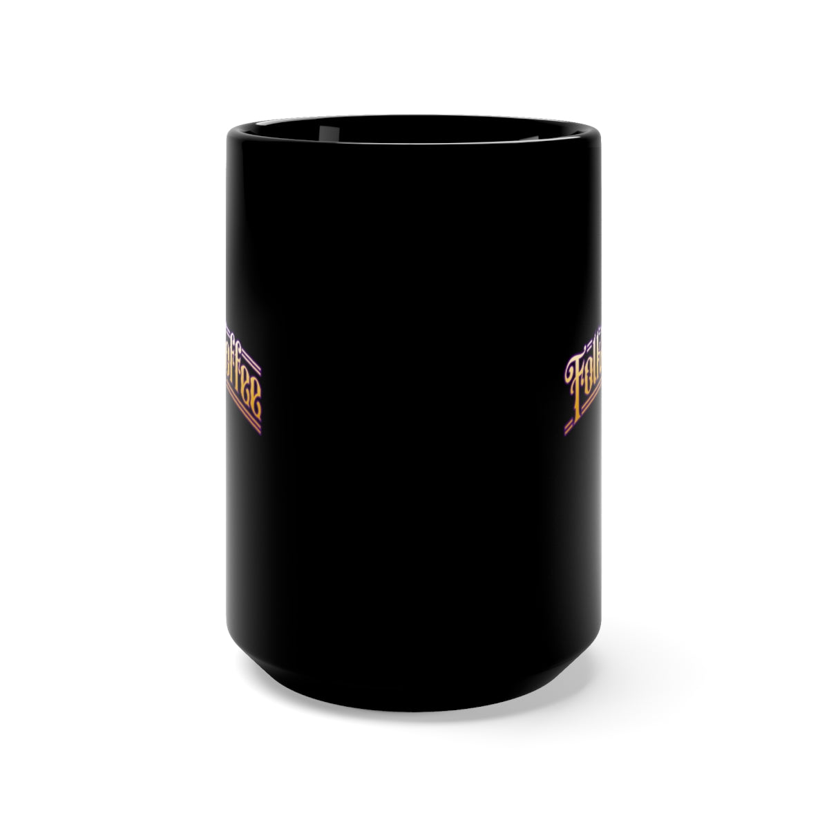 Folklore Coffee Black Mug 15oz
