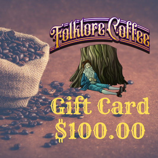 Folklore Coffee $100 Gift Card